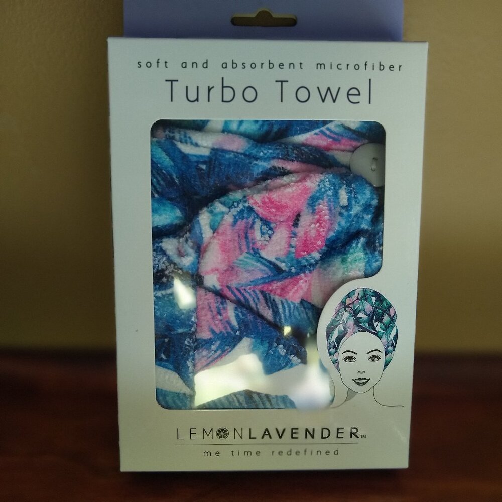 Lemon Lavender Women's Turbo Towel
